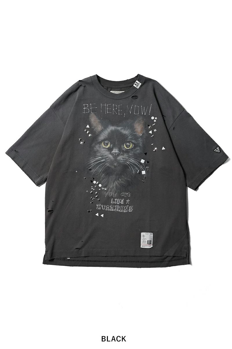 Maison MIHARA YASUHIRO(メゾン ミハラヤスヒロ)EMBELLISHED DISTRESSED TEE エンベルイッシュドディストレストTシャツ J15TS752