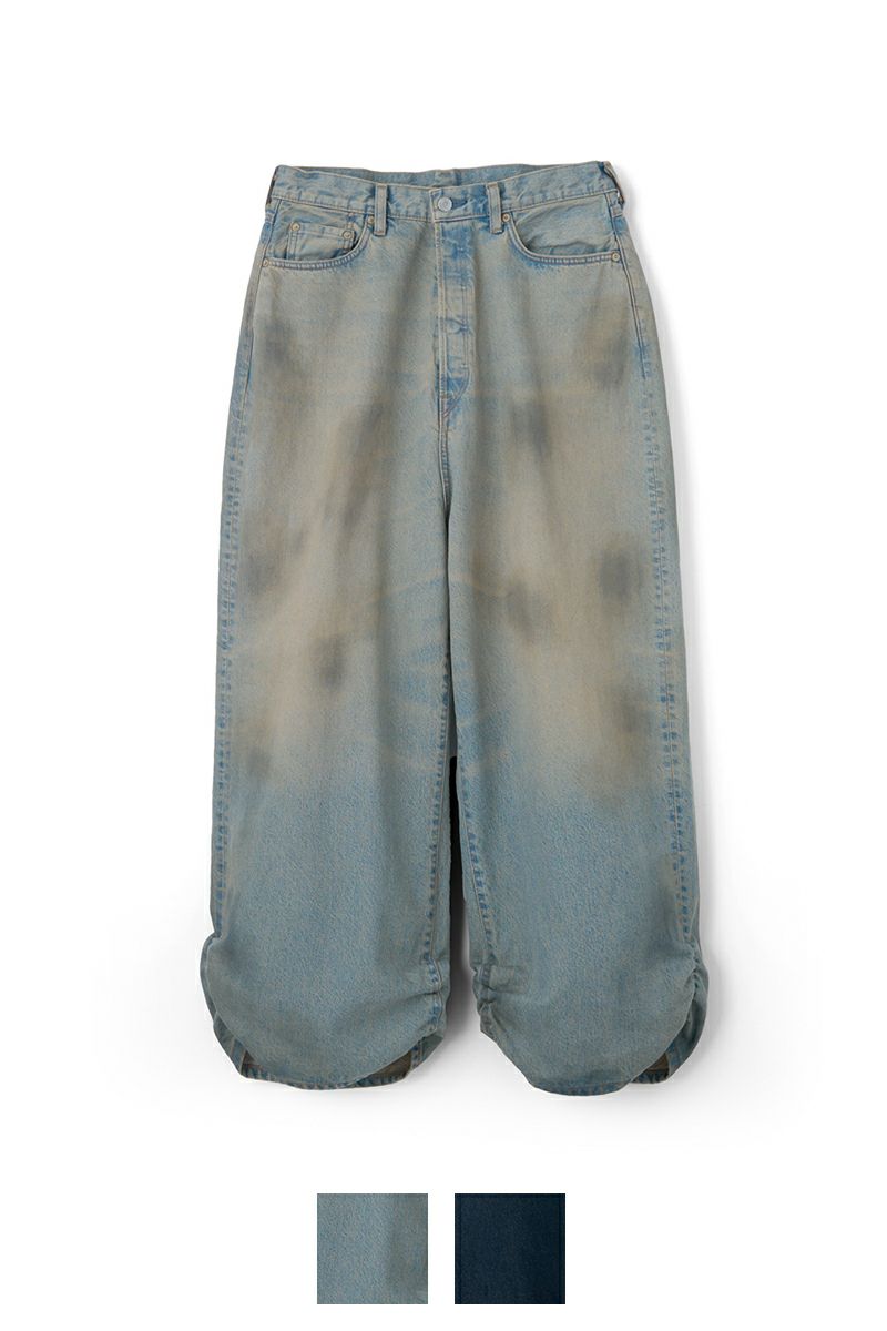 refomed リフォメッド フレッシュマンデニムワイドパンツ　サイズ 2 refomed リフォメッド フレッシュマンデニムワイドパンツ サイズ 2