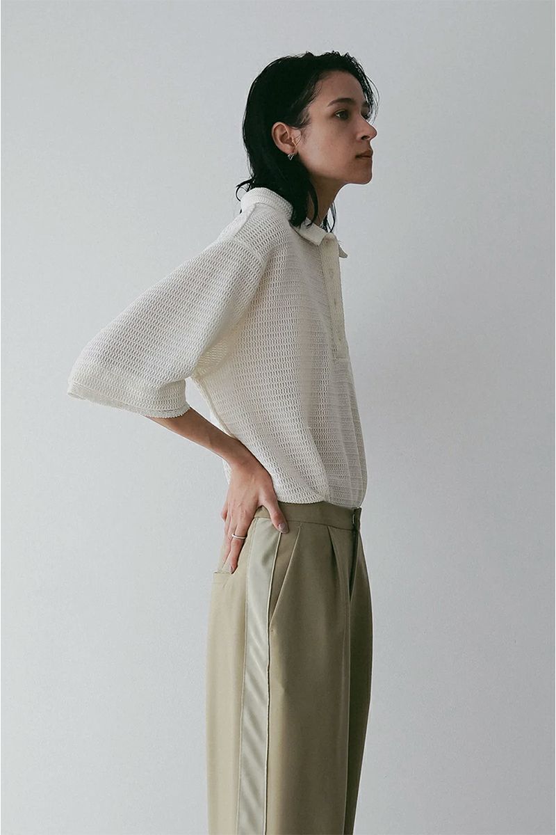 MANOF(マノフ) MESH POLO SHIRTS メッシュポロシャツ 89105-1242