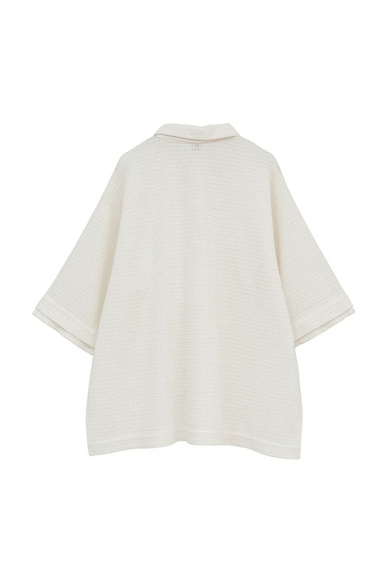 MANOF(マノフ) MESH POLO SHIRTS メッシュポロシャツ 89105-1242
