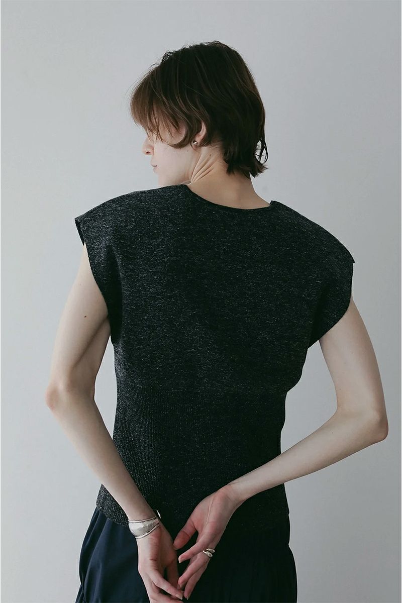 MANOF(マノフ) ZIP UP KNIT TOPS ジップアップニットトップス 89106-2182