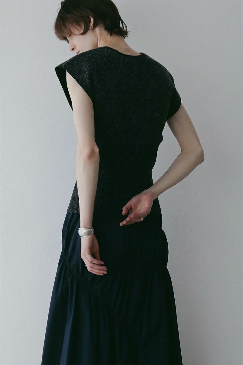 MANOF(マノフ) ZIP UP KNIT TOPS ジップアップニットトップス 89106-2182