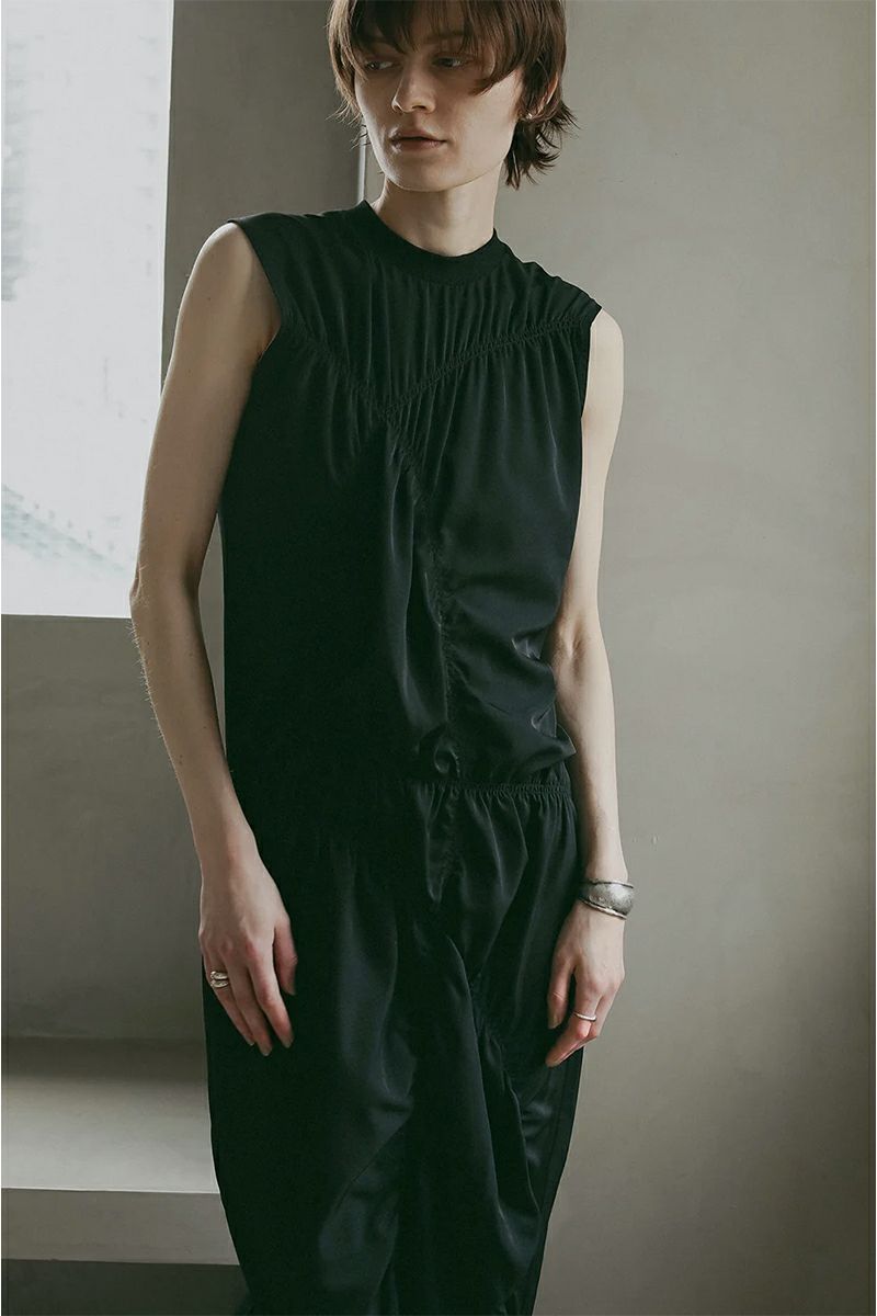 MANOF(マノフ) CIRCLE SHEERING ONE PIECE サークルシャーリングワンピース 89112-5012