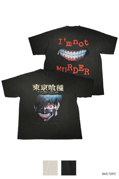 PSYCHO グレー Tシャツ TAPPEI EC限定]アーカイブカレッジロゴ 7分丈 Tシャツ｜Psycho Bunny