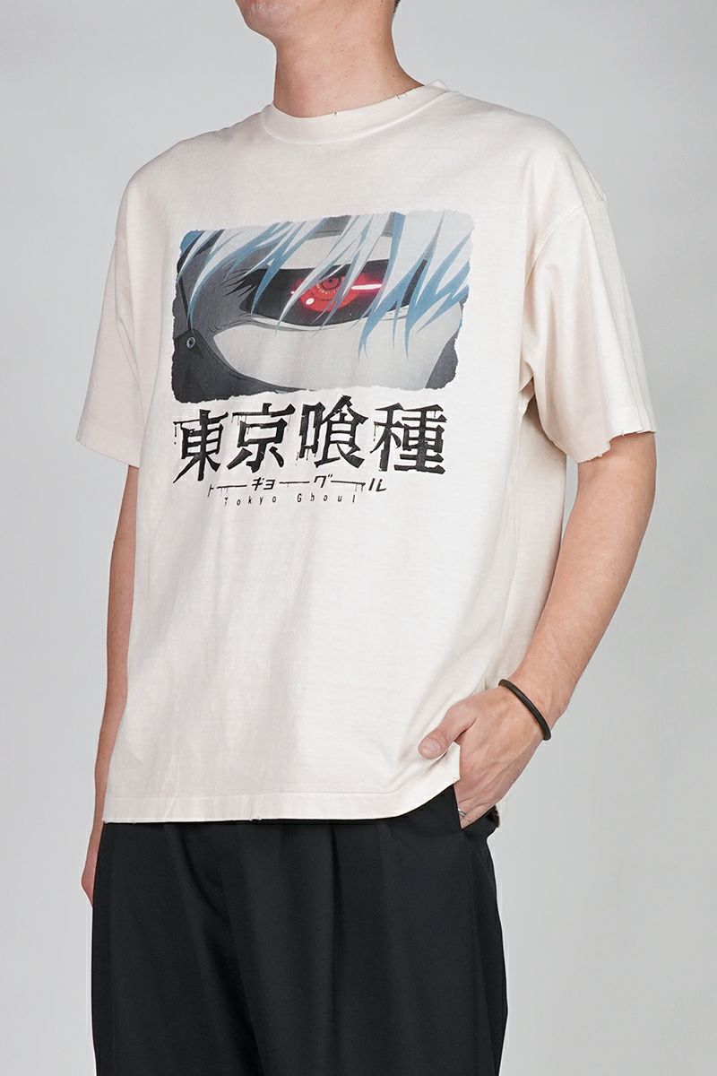 THE SUGAR PUNCH(シュガーパンチ) SS T-Shirt(KANEKI BACK BORN) 半袖Tシャツ 東京喰種トーキョーグール 金木研 カネキ TTGM25SM004