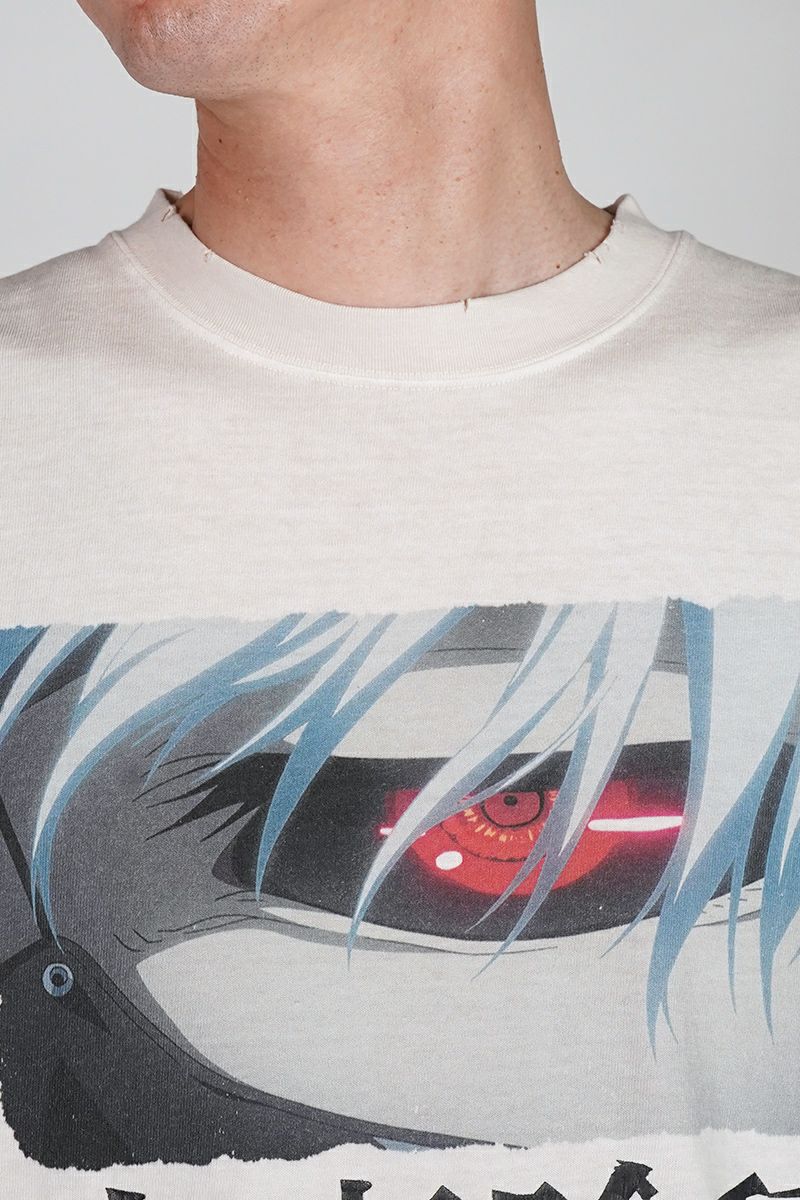 THE SUGAR PUNCH(シュガーパンチ) SS T-Shirt(KANEKI BACK BORN) 半袖Tシャツ 東京喰種トーキョーグール 金木研 カネキ TTGM25SM004