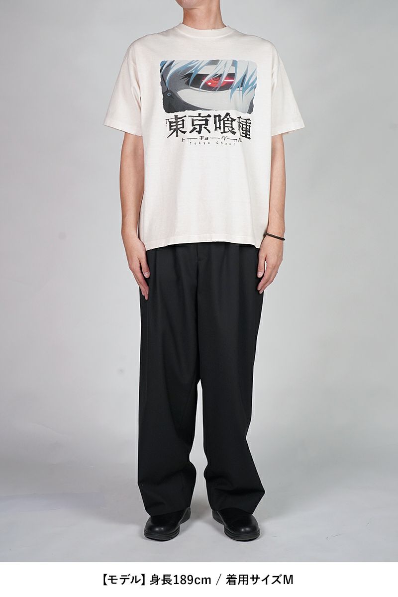 THE SUGAR PUNCH(シュガーパンチ) SS T-Shirt(KANEKI BACK BORN) 半袖Tシャツ 東京喰種トーキョーグール 金木研 カネキ TTGM25SM004