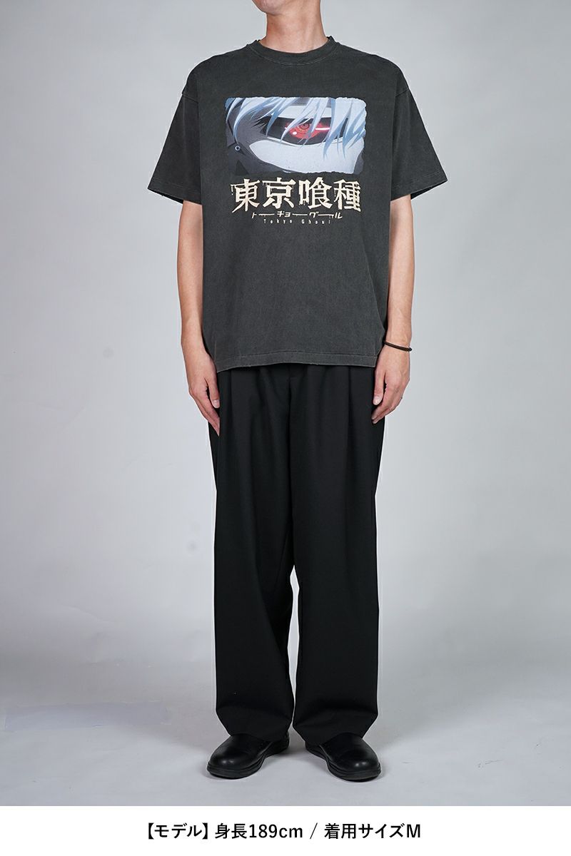 THE SUGAR PUNCH(シュガーパンチ) SS T-Shirt(KANEKI BACK BORN) 半袖Tシャツ 東京喰種トーキョーグール 金木研 カネキ TTGM25SM004