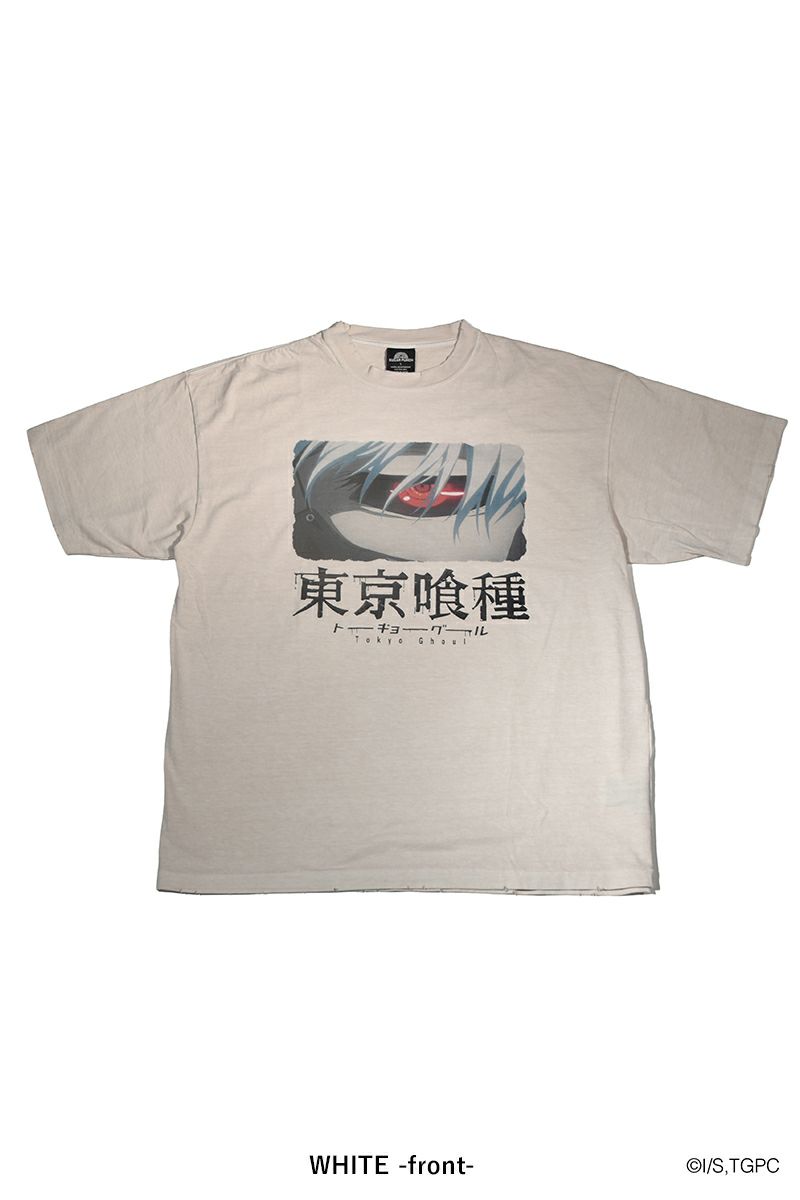 THE SUGAR PUNCH(シュガーパンチ) SS T-Shirt(KANEKI BACK BORN) 半袖Tシャツ 東京喰種トーキョーグール 金木研 カネキ TTGM25SM004