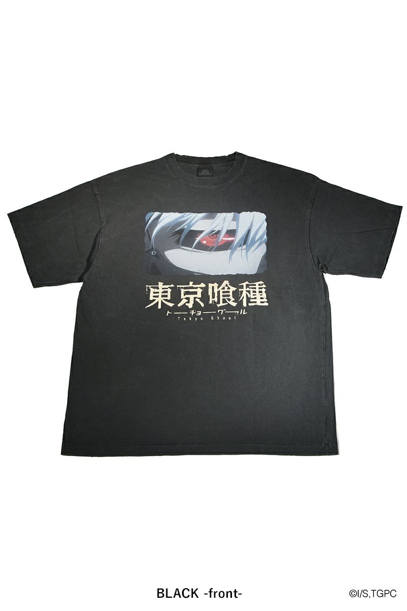 THE SUGAR PUNCH(シュガーパンチ) SS T-Shirt(KANEKI BACK BORN) 半袖Tシャツ 東京喰種トーキョーグール 金木研 カネキ TTGM25SM004