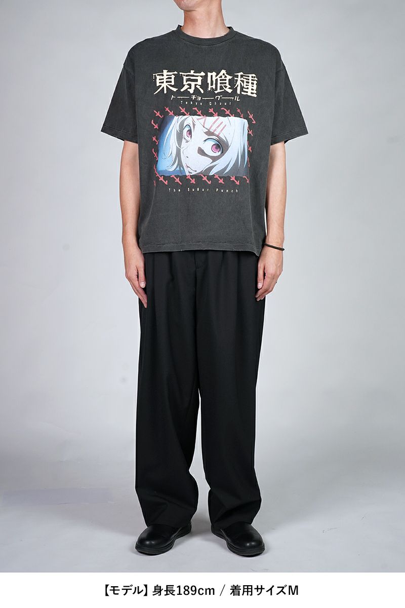 THE SUGAR PUNCH(シュガーパンチ) SS T-Shirt(JUZO) 半袖Tシャツ 東京喰種トーキョーグール 鈴屋什造 じゅうぞう TTGM25SM009