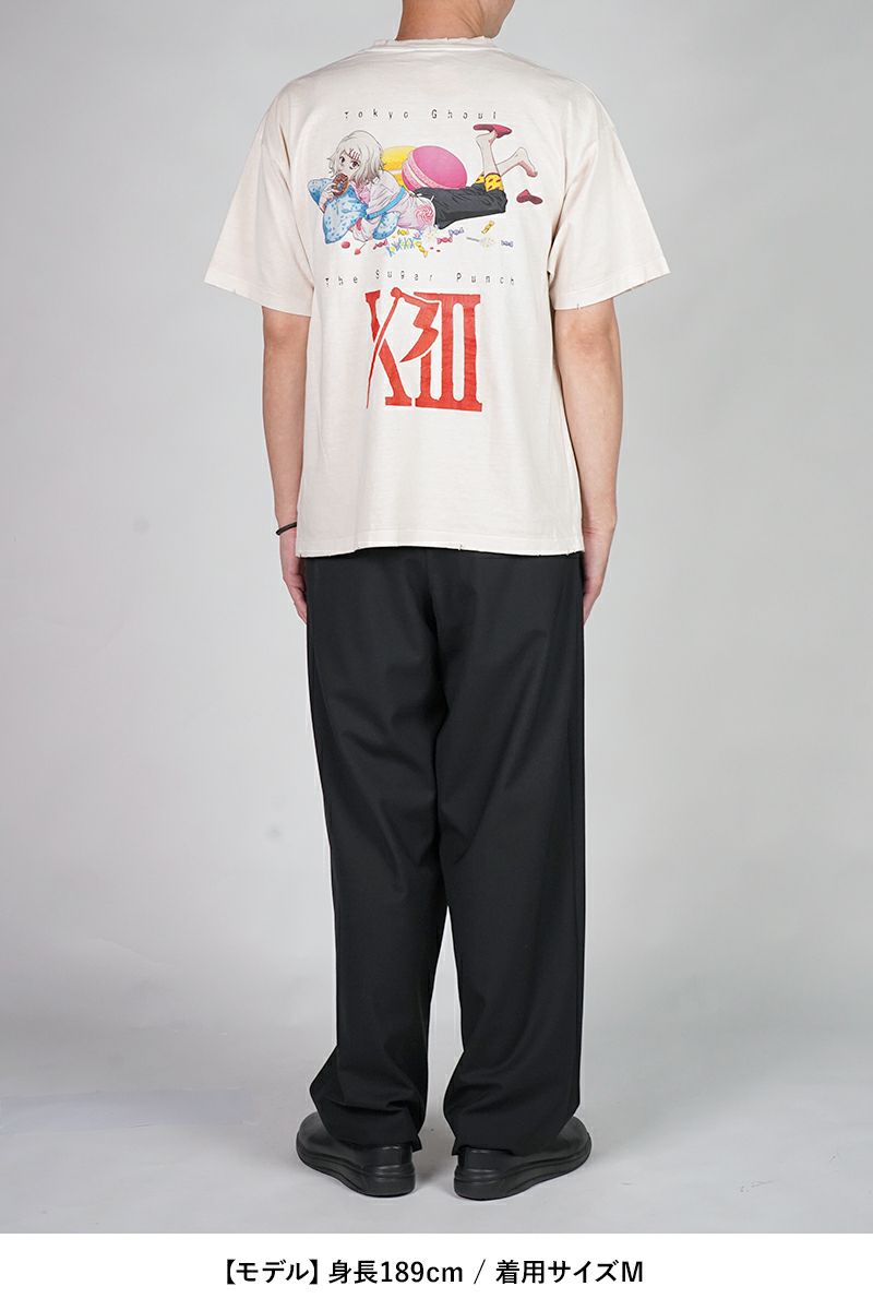 THE SUGAR PUNCH(シュガーパンチ) SS T-Shirt(JUZO) 半袖Tシャツ 東京喰種トーキョーグール 鈴屋什造 じゅうぞう TTGM25SM009