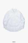 Graphpaper(グラフペーパー) Broad L/S Oversized Regular Collar Shirt ブロード長袖オーバーサイズレギュラーカラーシャツ GM253-50001B