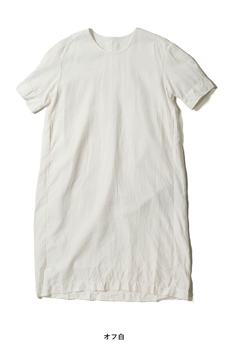 homspun(ホームスパン) リネンバイオ半袖プルオーバーワンピース 1642