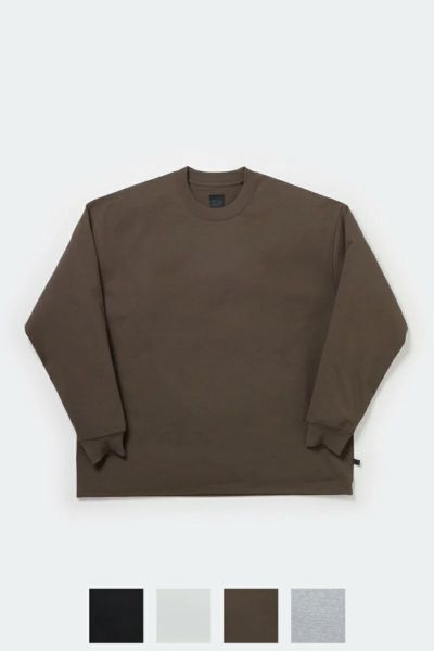 DAIWA PIER 39(ダイワピア39) TECH DRAWSTRING TEE L/S テックドローストリング長袖Tシャツ BE-31025W