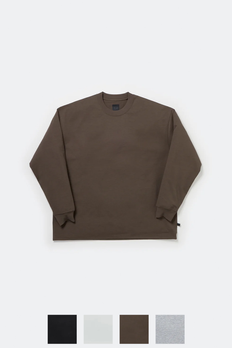 DAIWA PIER 39(ダイワピア39) TECH DRAWSTRING TEE L/S テックドローストリング長袖Tシャツ BE-31025W