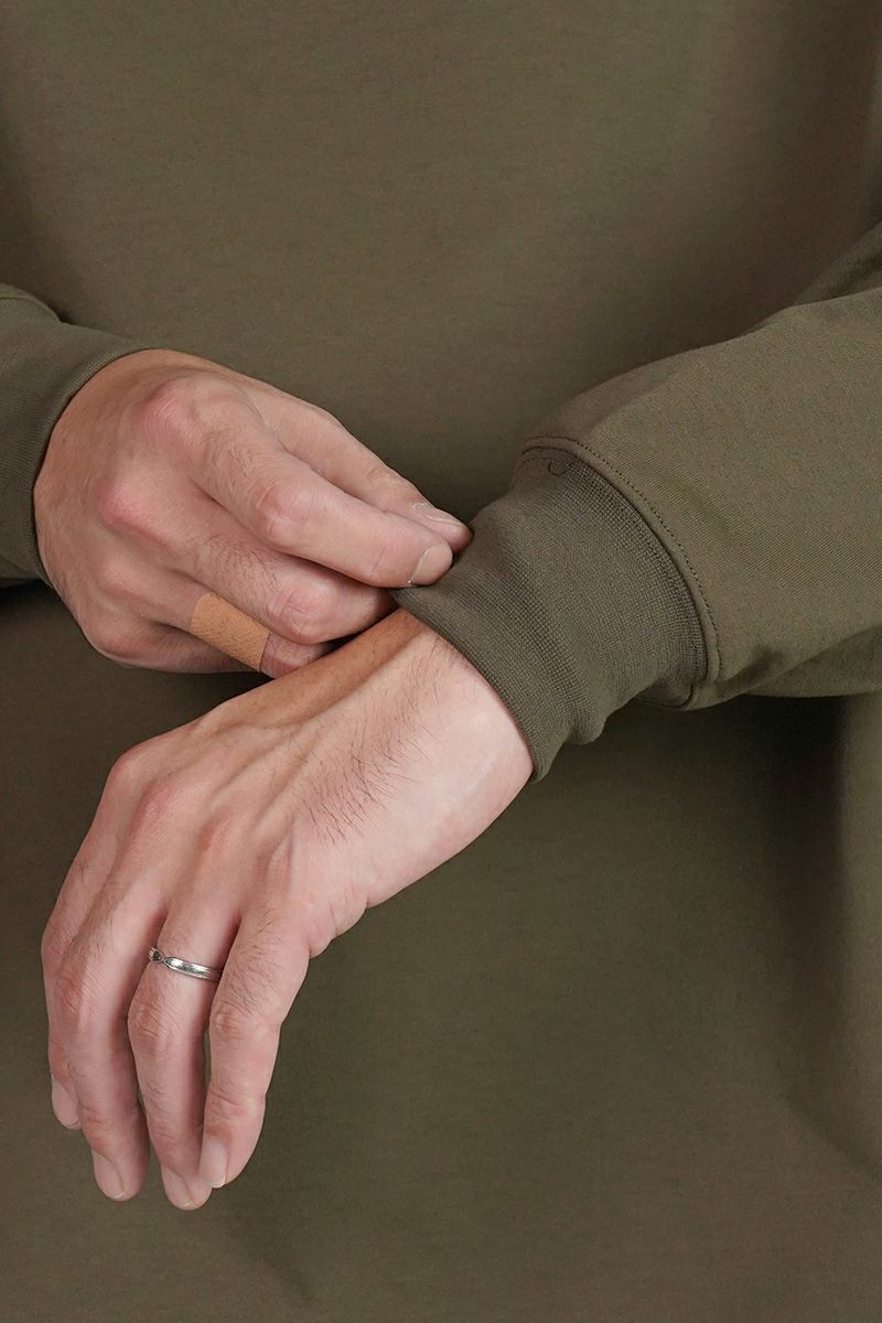 DAIWA PIER 39(ダイワピア39) TECH DRAWSTRING TEE L/S テックドローストリング長袖Tシャツ BE-31025W