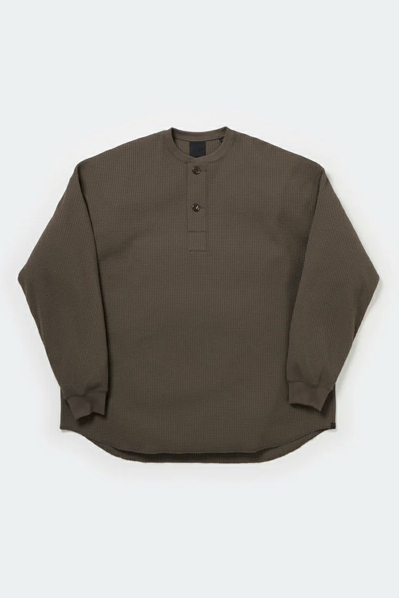DAIWA PIER 39(ダイワピア39) TECH THERMAL HENLEY L/S テックサーマルヘンリネック長袖Tシャツ BE-33025W