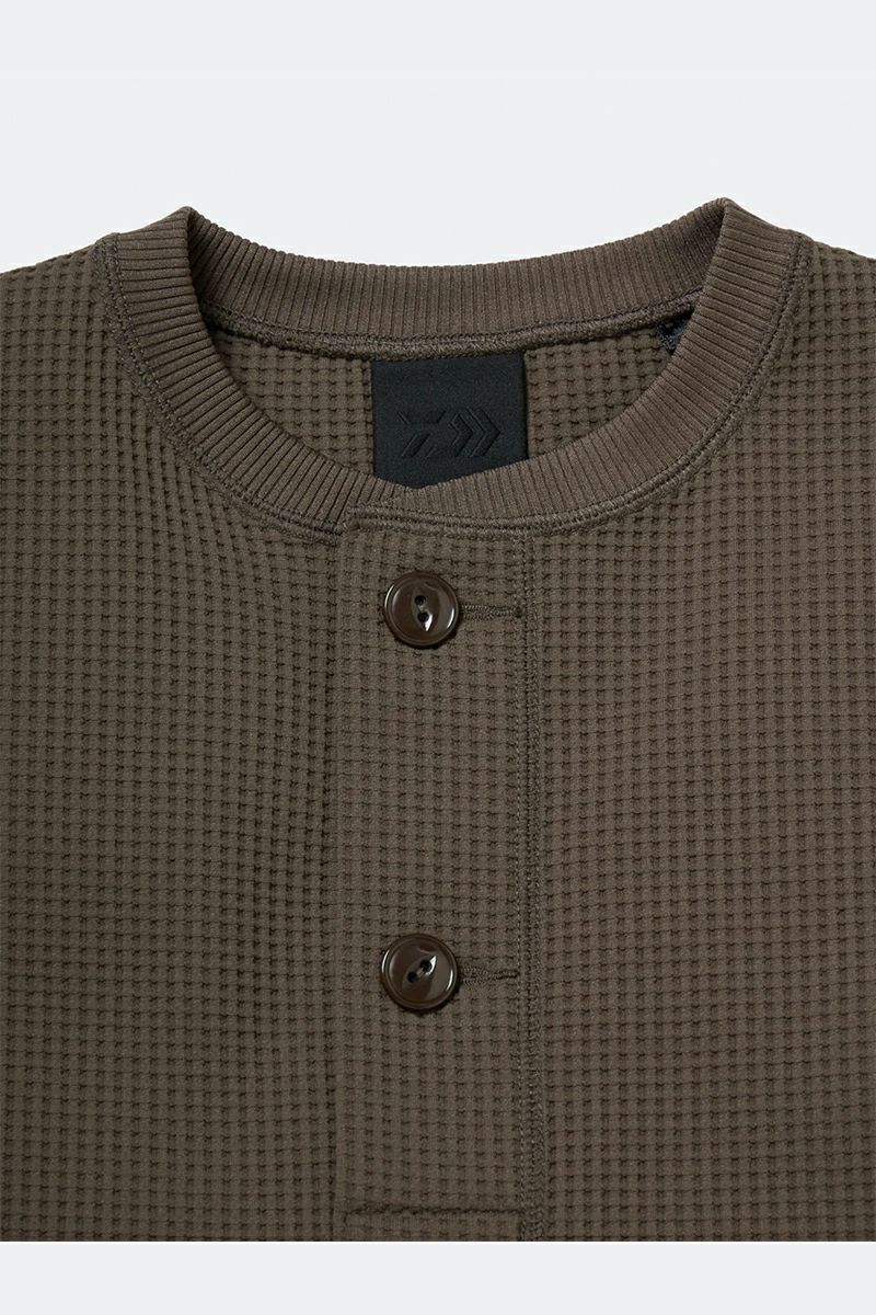 DAIWA PIER 39(ダイワピア39) TECH THERMAL HENLEY L/S テックサーマルヘンリネック長袖Tシャツ BE-33025W