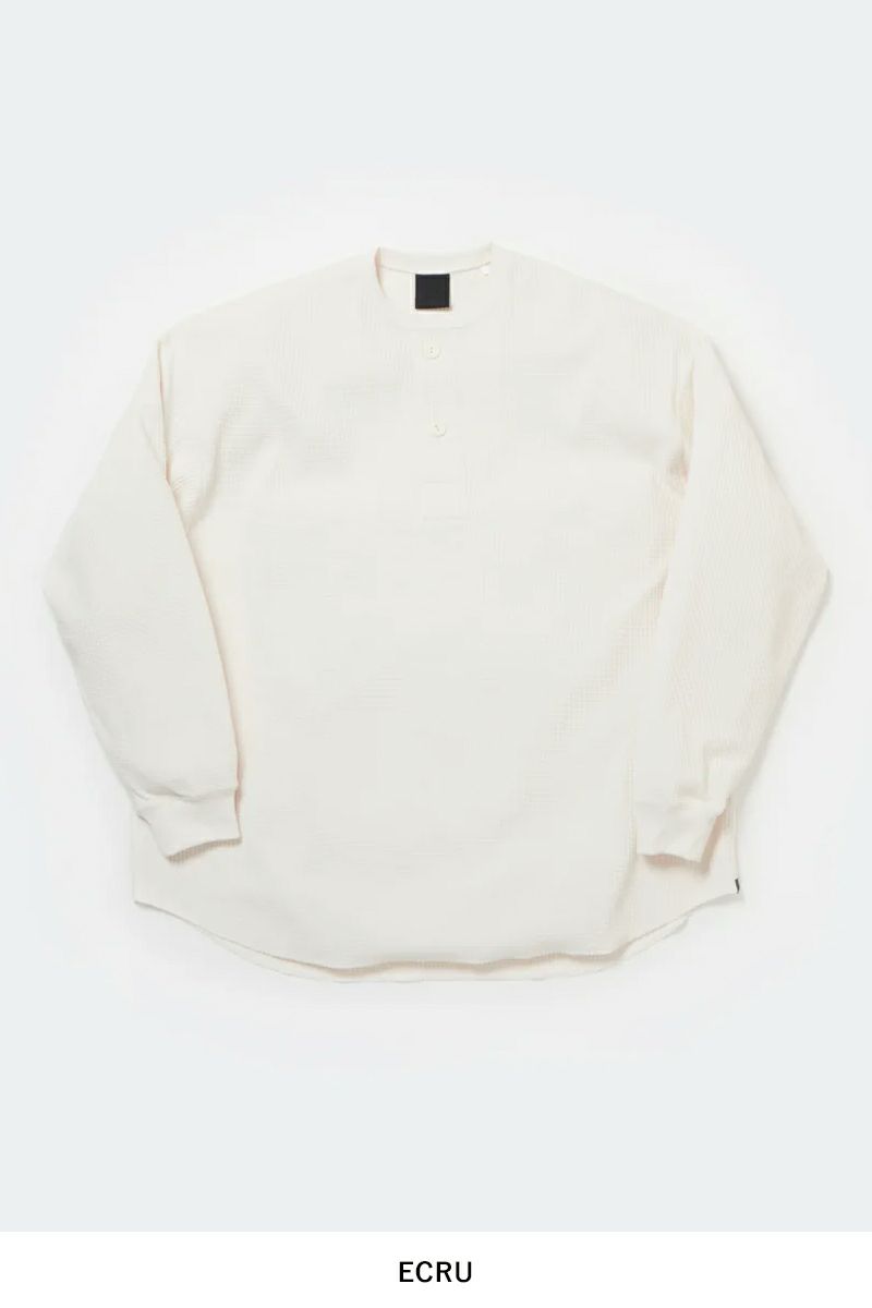 DAIWA PIER 39(ダイワピア39) TECH THERMAL HENLEY L/S テックサーマルヘンリネック長袖Tシャツ BE-33025W