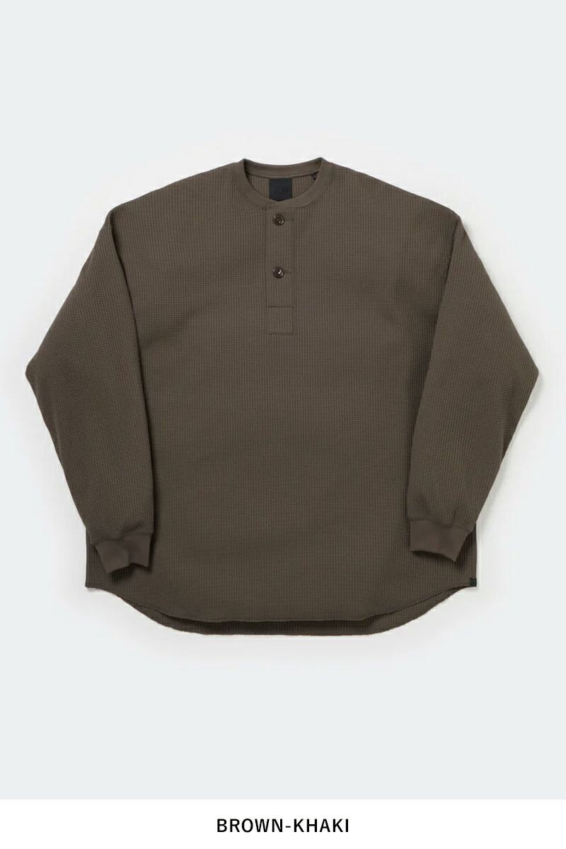 DAIWA PIER 39(ダイワピア39) TECH THERMAL HENLEY L/S テックサーマルヘンリネック長袖Tシャツ BE-33025W