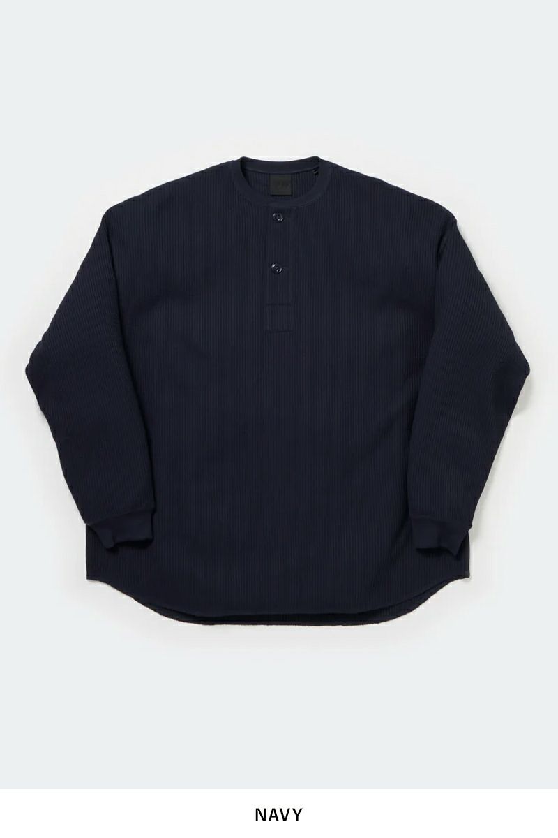 DAIWA PIER 39(ダイワピア39) TECH THERMAL HENLEY L/S テックサーマルヘンリネック長袖Tシャツ BE-33025W