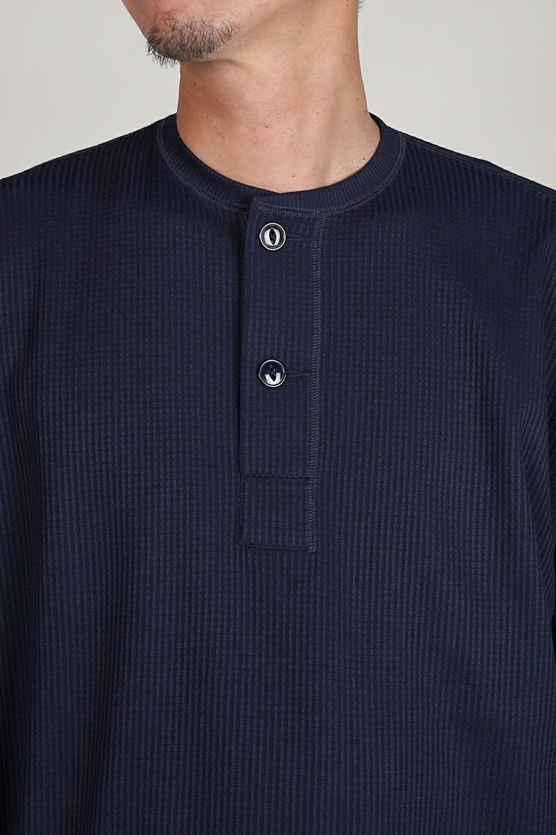 DAIWA PIER 39(ダイワピア39) TECH THERMAL HENLEY L/S テックサーマルヘンリネック長袖Tシャツ BE-33025W