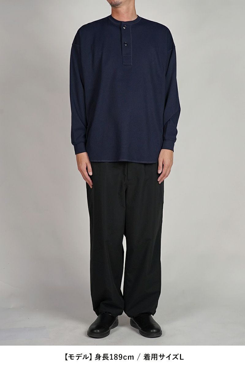 DAIWA PIER 39(ダイワピア39) TECH THERMAL HENLEY L/S テックサーマルヘンリネック長袖Tシャツ BE-33025W