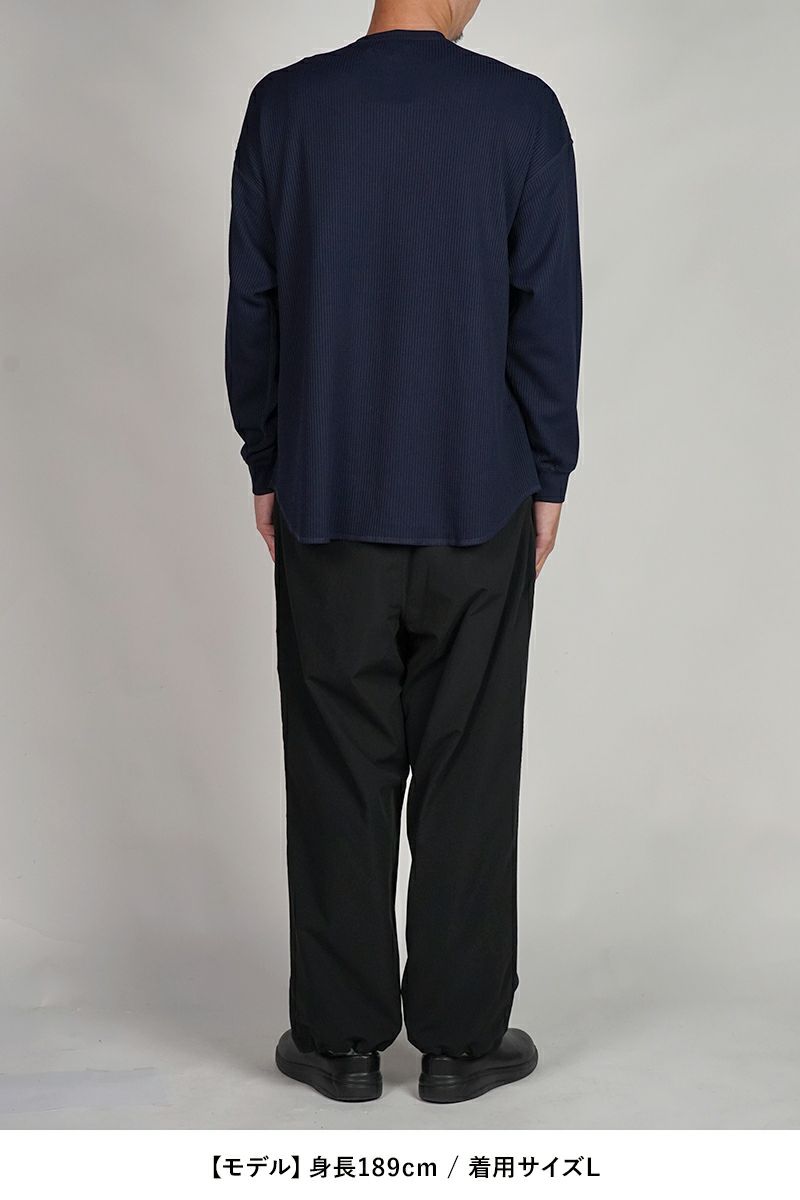 DAIWA PIER 39(ダイワピア39) TECH THERMAL HENLEY L/S テックサーマルヘンリネック長袖Tシャツ BE-33025W