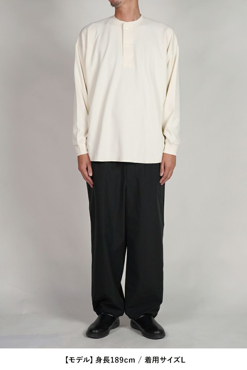 DAIWA PIER 39(ダイワピア39) TECH THERMAL HENLEY L/S テックサーマルヘンリネック長袖Tシャツ BE-33025W