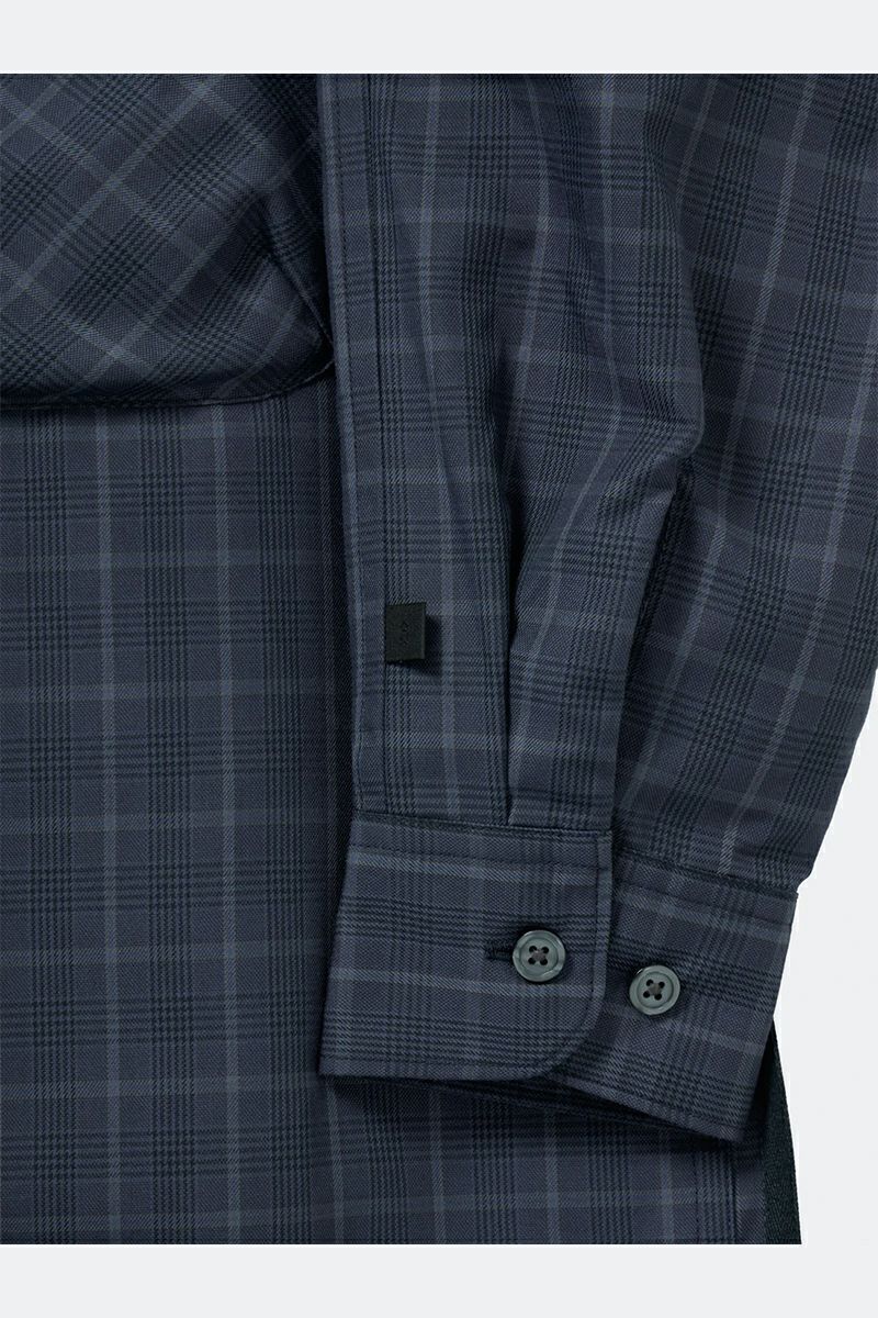 DAIWA PIER 39(ダイワピア39) TECH SPORTS OPEN COLLAR SHIRT L/S NOVA CHECK テック スポーツ オープンカラー ノバチェック 長袖シャツ BE-81025W