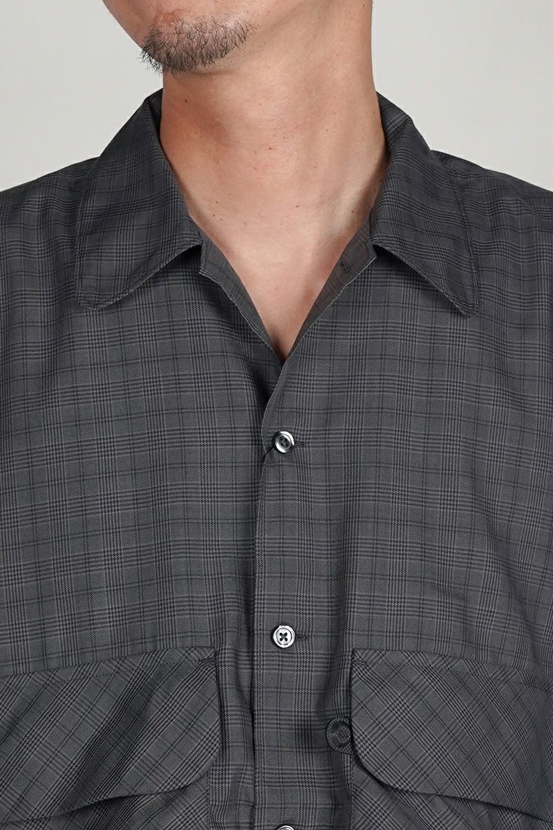 DAIWA PIER 39(ダイワピア39) TECH SPORTS OPEN COLLAR SHIRT L/S NOVA CHECK テック スポーツ オープンカラー ノバチェック 長袖シャツ BE-81025W