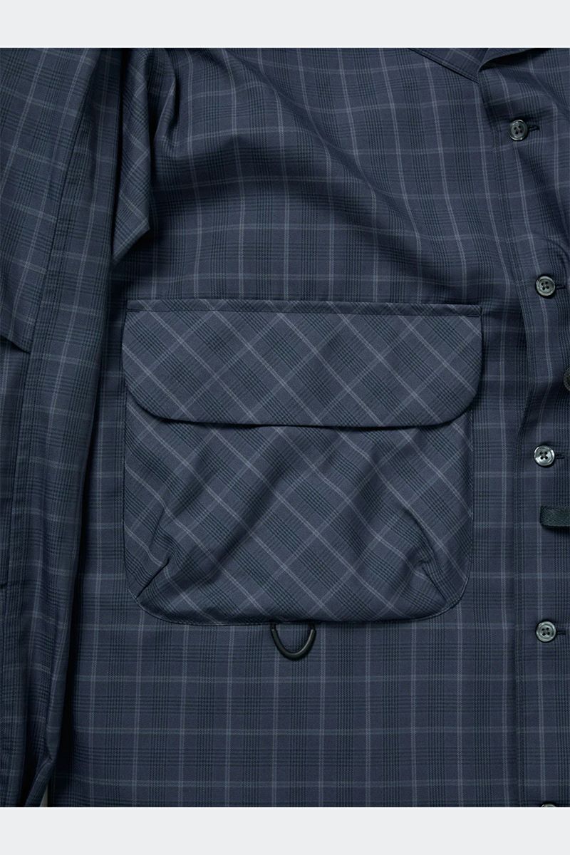DAIWA PIER 39(ダイワピア39) W's TECH SPORTS OPEN COLLAR SHIRT L/S NOVA CHECK ウィメンズ テック スポーツ オープンカラー ノバチェック 長袖シャツ BE-81025WL