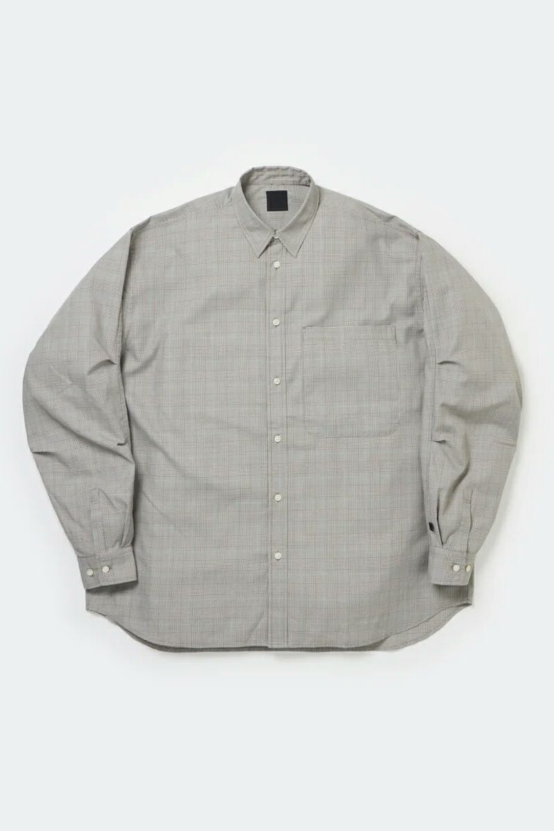 DAIWA PIER 39(ダイワピア39) TECH REGULAR COLLAR SHIRT L/S GLEN CHECK テック レギュラーカラー グレンチェック 長袖シャツ BE-82025W