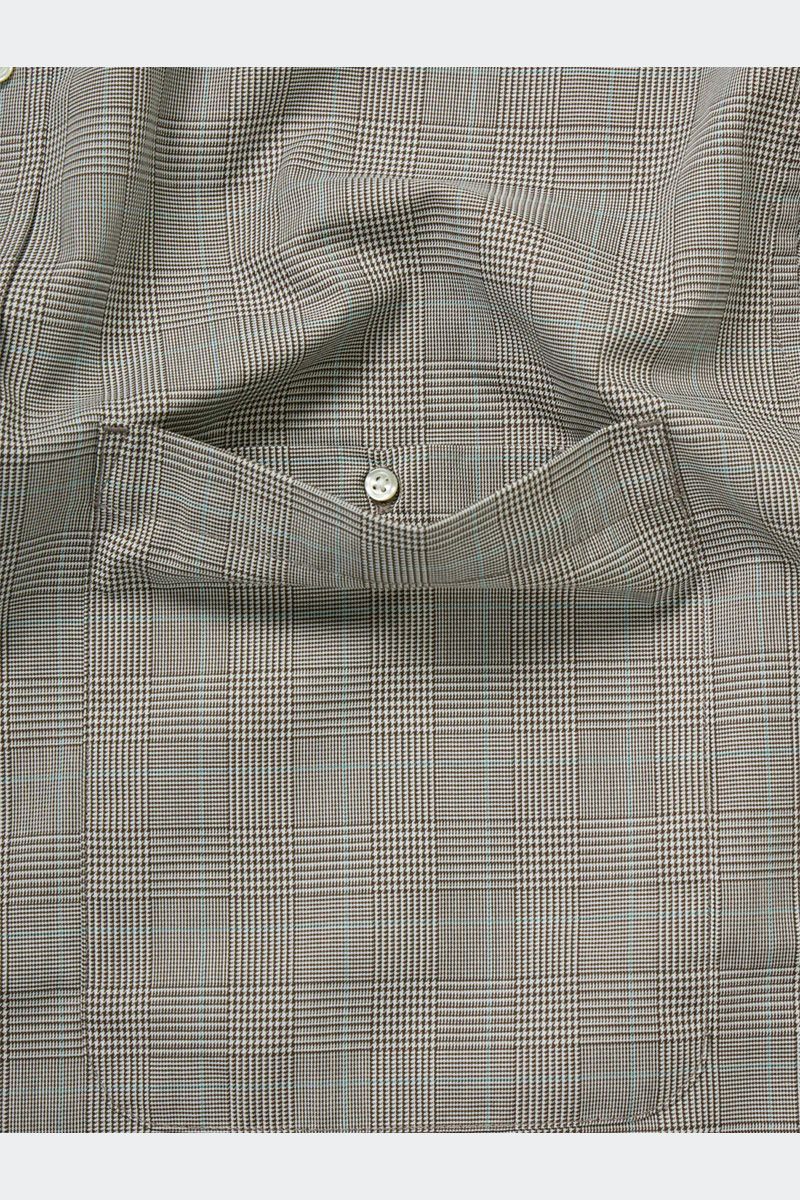 DAIWA PIER 39(ダイワピア39) TECH REGULAR COLLAR SHIRT L/S GLEN CHECK テック レギュラーカラー グレンチェック 長袖シャツ BE-82025W