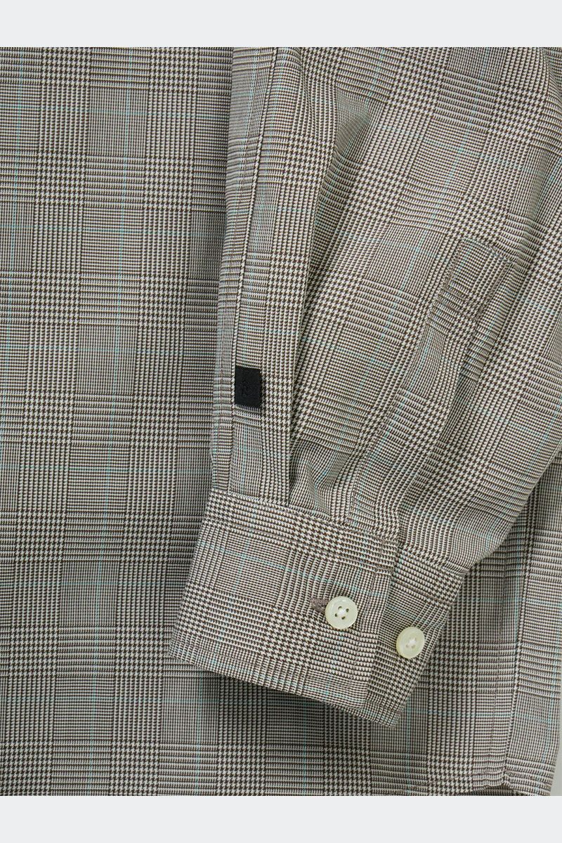 DAIWA PIER 39(ダイワピア39) TECH REGULAR COLLAR SHIRT L/S GLEN CHECK テック レギュラーカラー グレンチェック 長袖シャツ BE-82025W