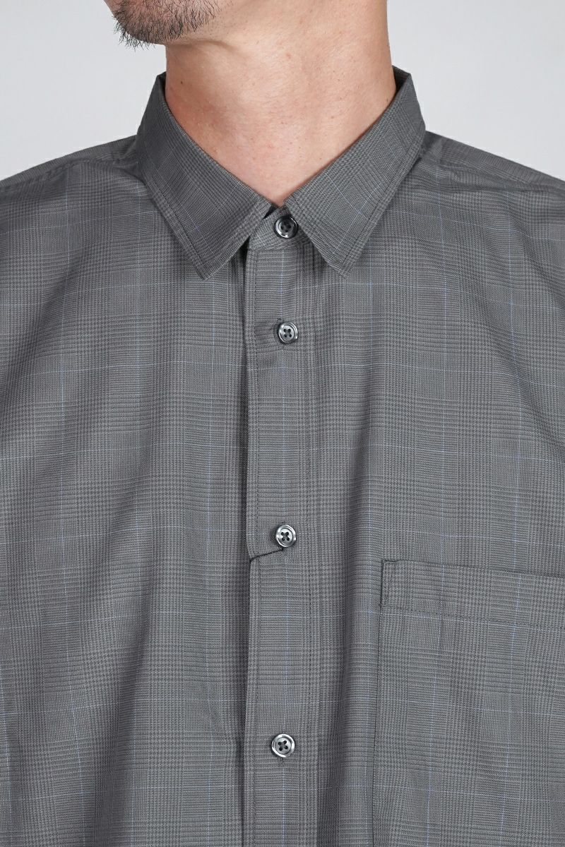 DAIWA PIER 39(ダイワピア39) TECH REGULAR COLLAR SHIRT L/S GLEN CHECK テック レギュラーカラー グレンチェック 長袖シャツ BE-82025W