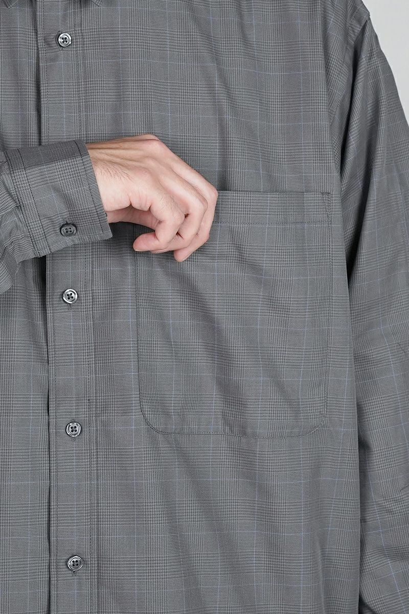 DAIWA PIER 39(ダイワピア39) TECH REGULAR COLLAR SHIRT L/S GLEN CHECK テック レギュラーカラー グレンチェック 長袖シャツ BE-82025W