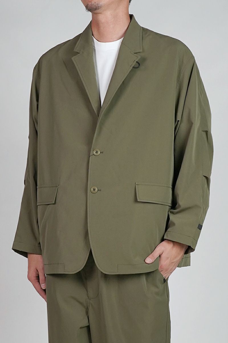 DAIWA PIER 39(ダイワピア39) TECH LOOSE 2B JACKET RIPSTOP テック ルーズ2ボタンジャケット リップストップ BJ-30025W