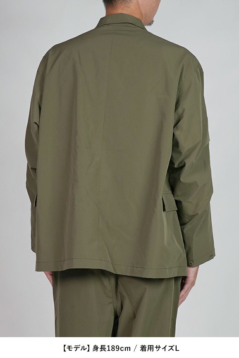 DAIWA PIER 39(ダイワピア39) TECH LOOSE 2B JACKET RIPSTOP テック ルーズ2ボタンジャケット リップストップ BJ-30025W