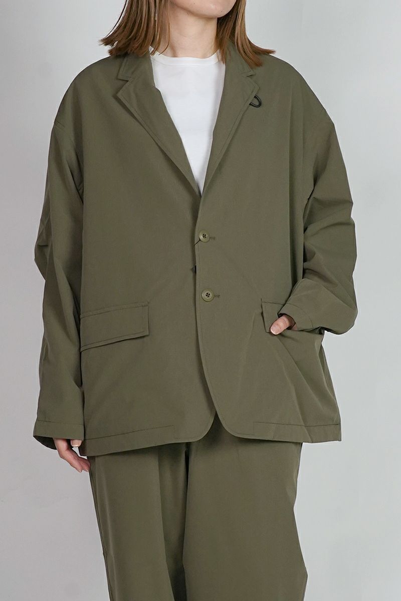 DAIWA PIER 39(ダイワピア39) W's TECH LOOSE 2B JACKET RIPSTOP ウィメンズ テック ルーズ2ボタンジャケット リップストップ BJ-30025WL