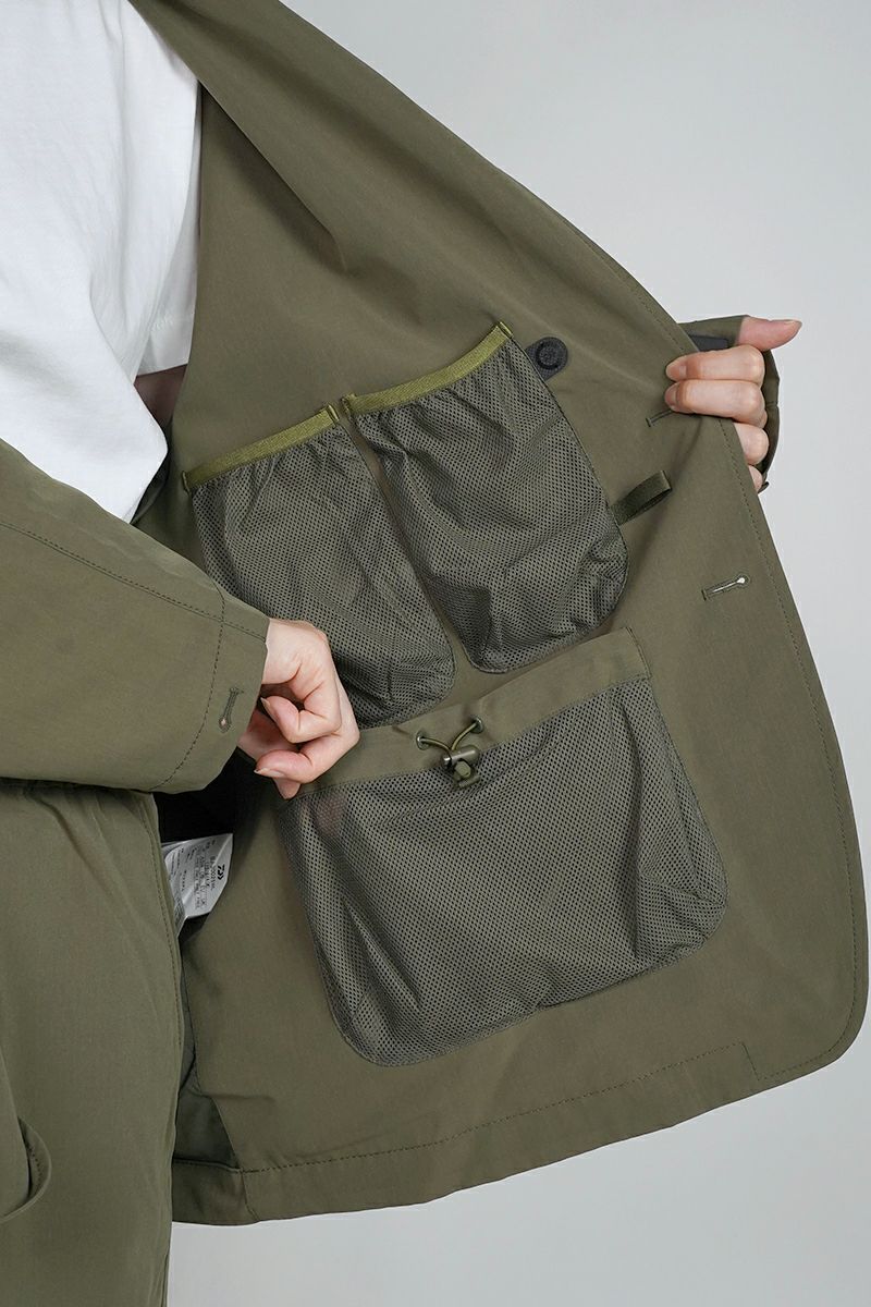 DAIWA PIER 39(ダイワピア39) W's TECH LOOSE 2B JACKET RIPSTOP ウィメンズ テック ルーズ2ボタンジャケット リップストップ BJ-30025WL