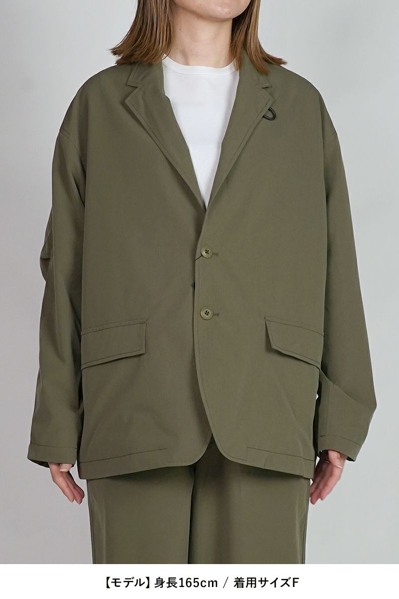 DAIWA PIER 39(ダイワピア39) W's TECH LOOSE 2B JACKET RIPSTOP ウィメンズ テック ルーズ2ボタンジャケット リップストップ BJ-30025WL