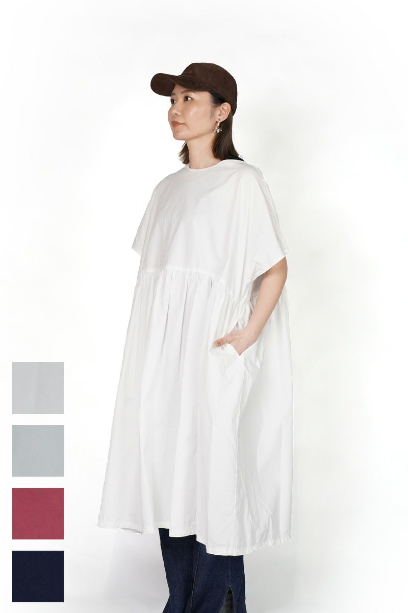 homspun(ホームスパン) コンパクトウェザーBIG ギャザーOP 1643