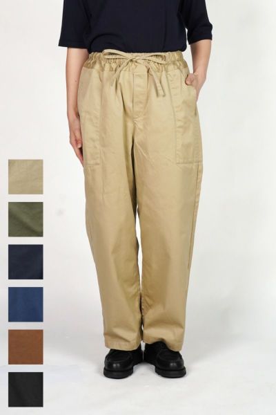 homspun(ホームスパン) 高密度ウェポンギャザーパンツ　3357