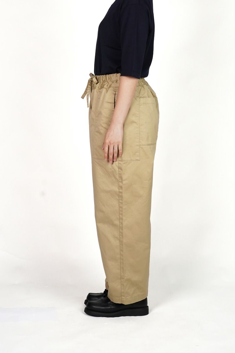 homspun(ホームスパン) 高密度ウェポンギャザーパンツ　3357