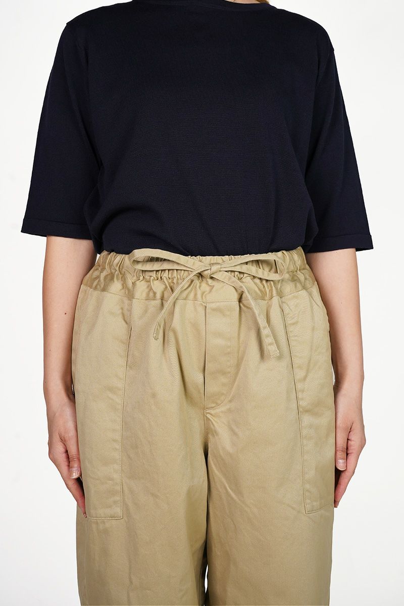 homspun(ホームスパン) 高密度ウェポンギャザーパンツ　3357