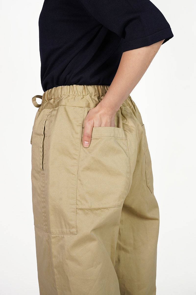 homspun(ホームスパン) 高密度ウェポンギャザーパンツ　3357