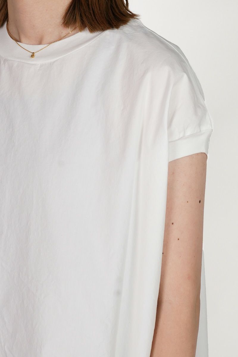 homspun(ホームスパン) コンパクトウェザー　ビッグノースリーブブラウス 5744