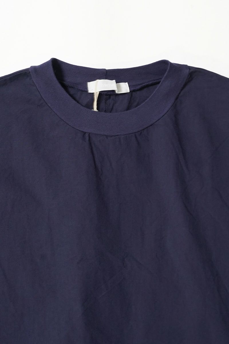 homspun(ホームスパン) コンパクトウェザー　ビッグノースリーブブラウス 5744